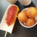 あいぽじゃん - チーズハットグ(税込)500円､チーズボール(税込)400円 (2021.04.17)