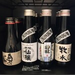 Hatsugasoba Yuki - 日本酒1合瓶＠1,000円