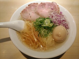 京都ラーメン 森井 - 塩　味玉ラーメン