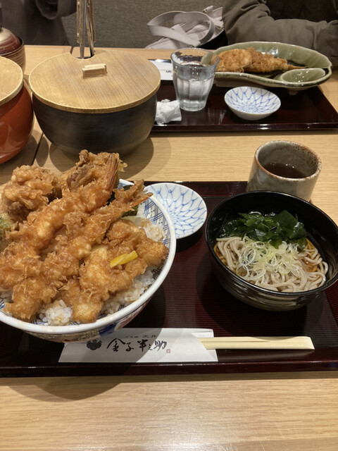 日本橋 天丼 金子半之助 三井アウトレットパーク北陸小矢部店 石動 天丼 天重 食べログ