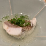 温石 - 作り立てで、とてもキレイな潮。花鯛もふわふわで美味。