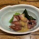 居酒屋 ふじや - 富山県産ホタルイカと分葱酢味噌