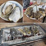 かき処 海 - 焼がき10コ