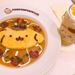 ポムポムプリンカフェ×あっとほぉーむカフェ - 