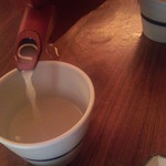 蕎麦 たじま - 蕎麦湯