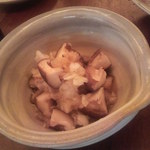 蕎麦 たじま - 焼き椎茸　鬼おろし和え