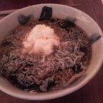 蕎麦 たじま - 冷かけしらすおろしそば