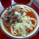 手打ち 山もとうどん - 肉うどん