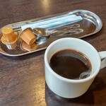 お食事処 八角 - 食後のサービスコーヒー