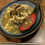 おぎ野 - 土筆の卵とじ