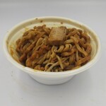 セブンイレブン - とみ田監修豚まぜソバ(税別550円)(まぜた後)