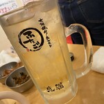 Oosaka Yakiniku Horumon Futago - メガハイを2杯