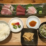 雷や - 刺身定食