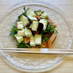 旬菜 おぐら家 - 水茄子とクレソンのサラダ