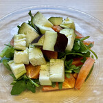 旬菜 おぐら家 - 水茄子とクレソンのサラダ