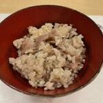 旬菜 おぐら家 - 仙台牛と山椒の炊き込みご飯