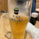 鮨 酒 肴 杉玉 - 生ビール