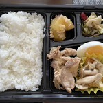 Vivo - 豚肉生姜焼き弁当、肉好きには堪りませんよ(〃ω〃)