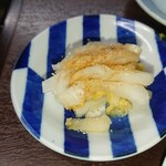 八栄亭 下店 - 白菜の浅漬け