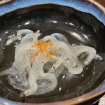 鮨 波づき - 白魚塩ポンズ