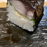 鮨 波づき - 焼きサバ巻き