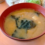 名古屋港湾労働者福祉センター 食堂 - 味噌汁