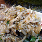 彩々 - 辛味噌和え麺　＆　ライス　８５０円