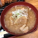 とんかつ 栄ちゃん - 豚汁も大好き