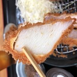 とんかつ 栄ちゃん - 山芋フライ