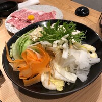 和食 いぶり別邸 有楽町店 - 野菜たっぷりだよ