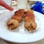 ニューカヤバ - つくね（上手く焼けてる）