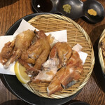 素揚げ酒場 パリパリ - 大山鶏の半身揚げ