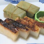 つるべすし 弥助 - 柿の葉寿司と鮎の押し寿司