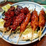 やきとりはうすまるちゃん - 焼き鳥ｾｯﾄ(ﾚﾊﾞｰ·つくね3人前)