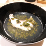 うを徳 - 花山椒のしゃぶしゃぶ　赤ムツ