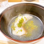 うを徳 - の二、花山椒と長崎県産喉黒