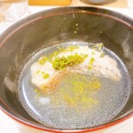 うを徳 - の二、花山椒と長崎県産喉黒