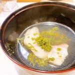 うを徳 - の二、花山椒と長崎県産喉黒