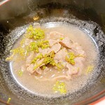 うを徳 - の三、花山椒と牛肉