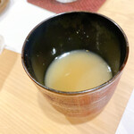 うを徳 - 牡丹海老茹で汁