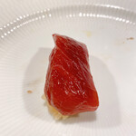 うを徳 - 鮪　赤身浸け