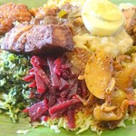 ロイヤルグリーン レストランアンドバー - スペシャルプレート(はやとウリのカレー他)