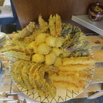讃岐麺房 すずめ - セルフの天ぷら