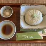 いし豆 - そばがき