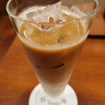 椿屋カフェ - アイスカフェオレ