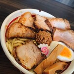 時代麺房 ライオン - ライオンつけ麺の麺