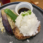 山本のハンバーグ - おにおろしとポン酢とハンバーグ