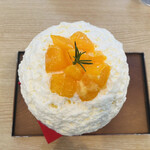 サカノウエカフェ - おれんじレアチーズ　1,500円