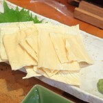 やきとり 正や - ゆば刺し