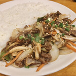 韓国焼肉 韓国料理 いぶし - プルコギ丼 税込1,000円